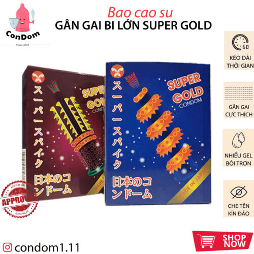 Bao cao su Super Gold