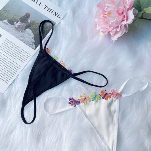 Quần lọt khe dây lụa