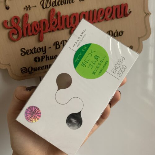 Bao cao su Sagami Exceed 2000 siêu mỏng (Hộp 12)